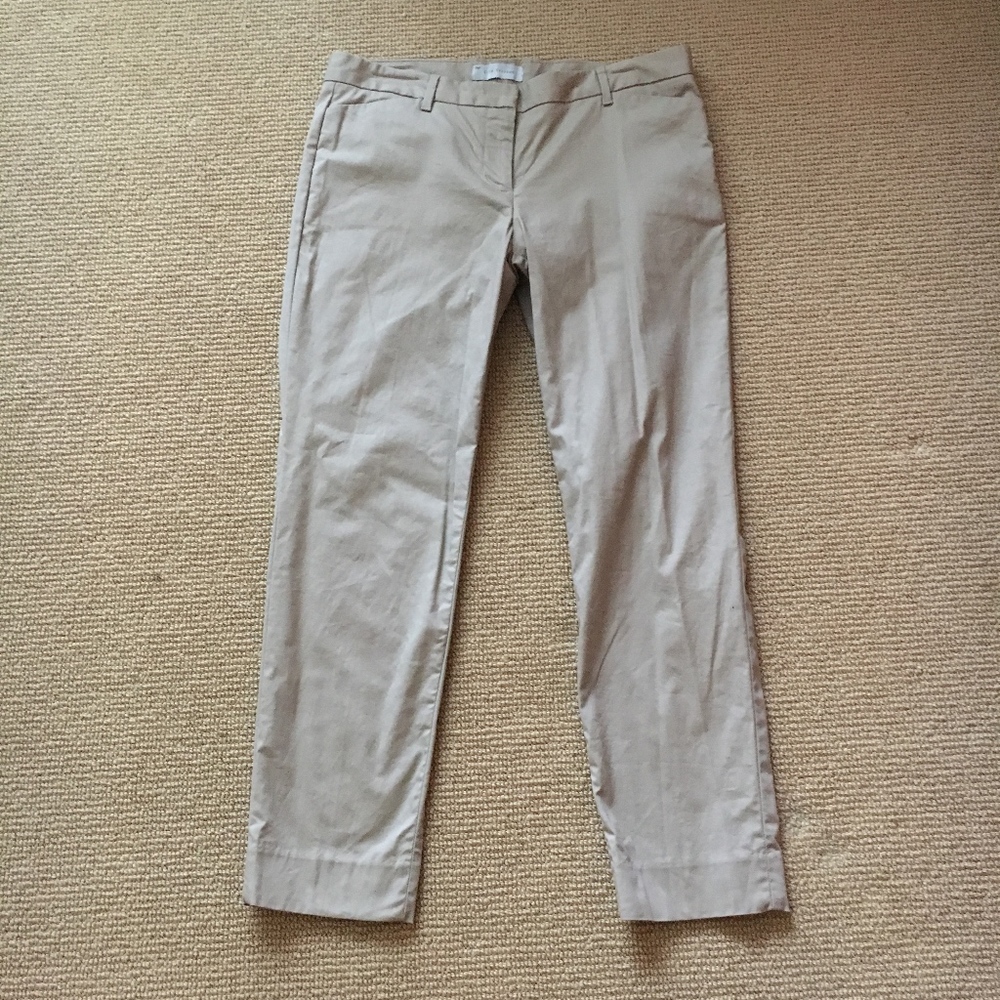 Women's Gap Slim Cropped Pants, Size 6 Stretch